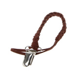 Soft Leather Pacifier Clip