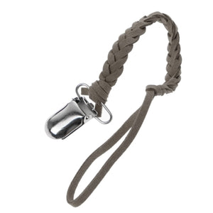 Soft Leather Pacifier Clip