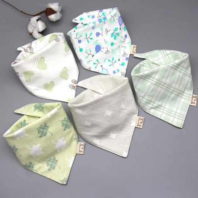 Triangle Cotton Bandanna Bibs