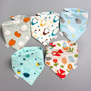 Triangle Cotton Bandanna Bibs