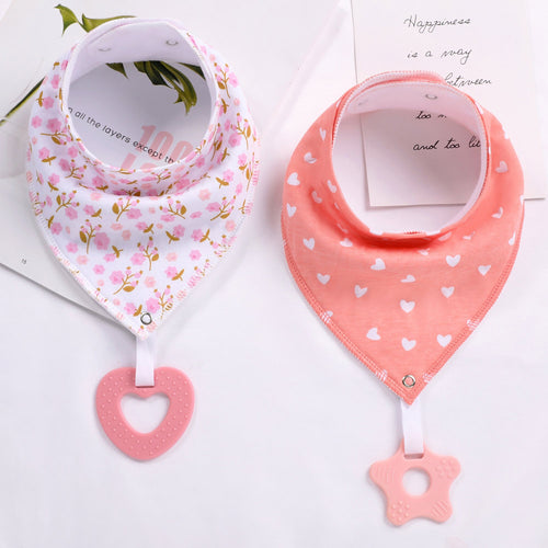 Cotton Printed Baby Bibs