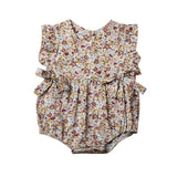 Baby Girl Flowers Romper