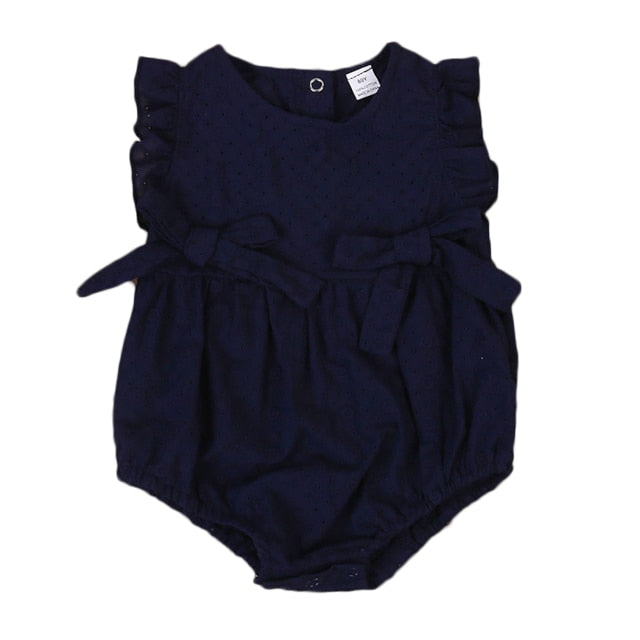 Baby Girl Flowers Romper