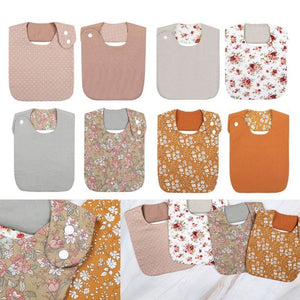 Floral Vintage Newborn Bibs