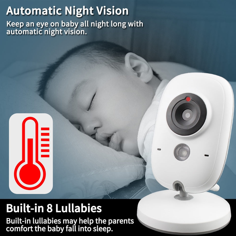 3.5 Inch Wireless Baby Monitor