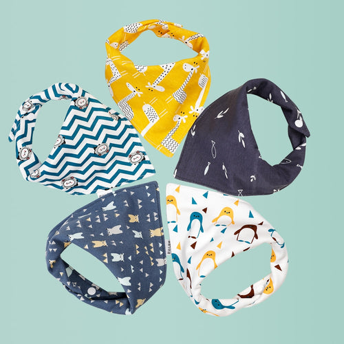 Baby Drool Bibs Set