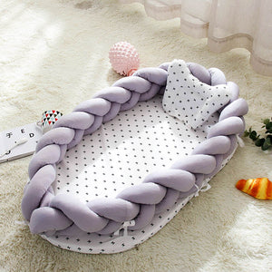 Portable Baby Knit Crib
