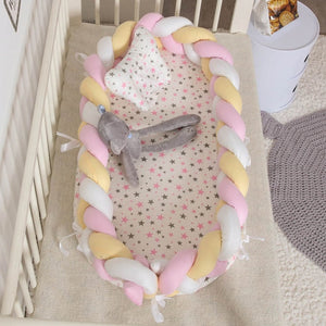 Portable Baby Knit Crib