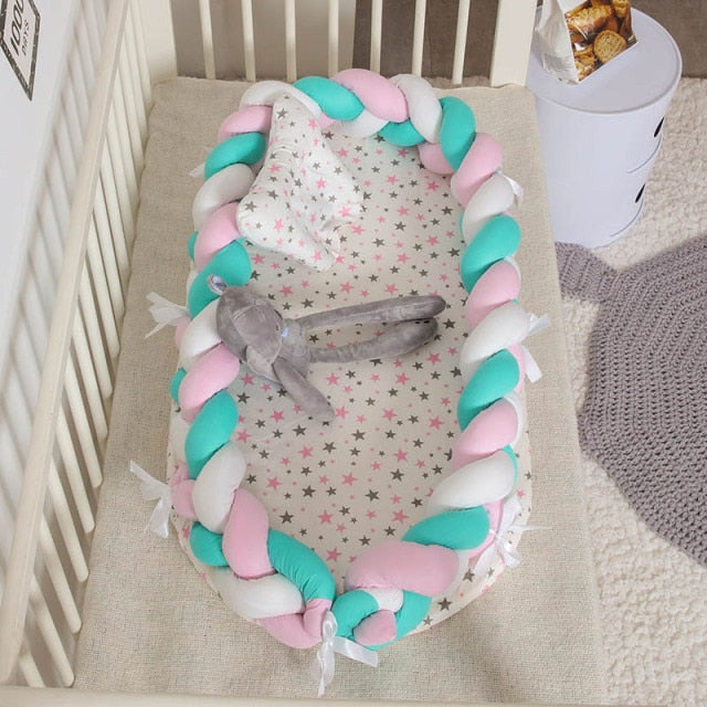 Portable Baby Knit Crib