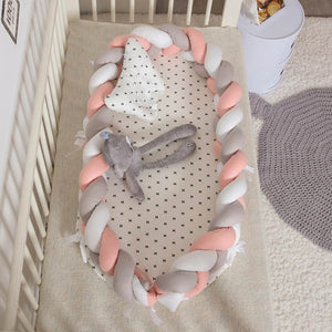 Portable Baby Knit Crib