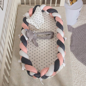 Portable Baby Knit Crib