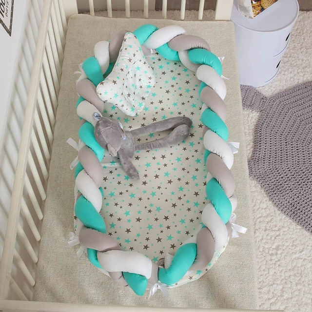 Portable Baby Knit Crib