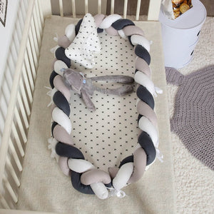 Portable Baby Knit Crib