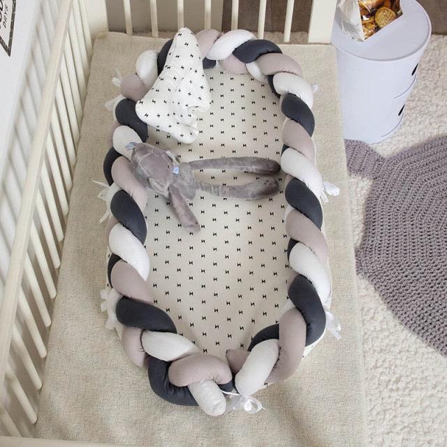 Portable Baby Knit Crib