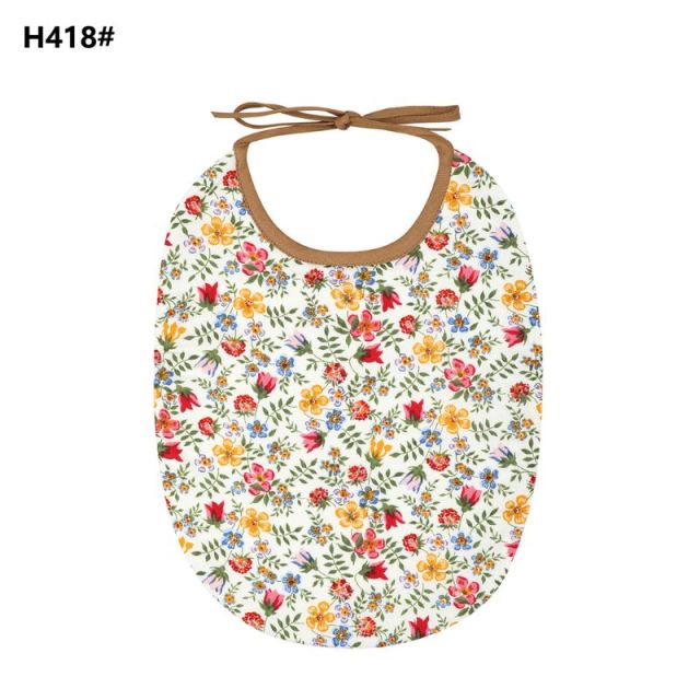 Floral Vintage Newborn Bibs