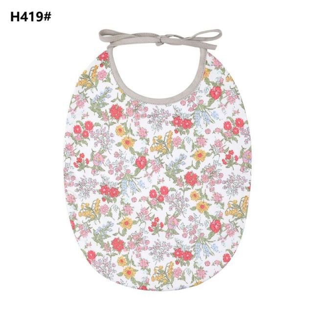 Floral Vintage Newborn Bibs