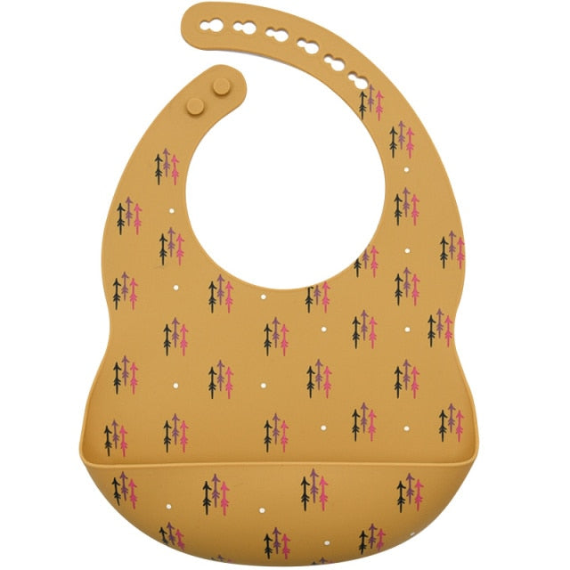 Cartoon Silicone Feeding Bib