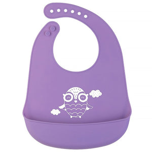 1 Piece Silicone Baby Bib