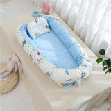 Portable Baby Knit Crib