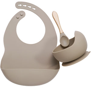 Baby Silicone Feeding Bib