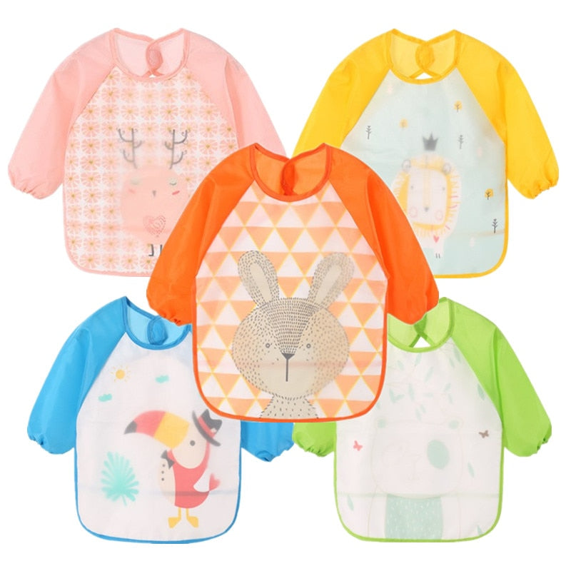 Long Sleeved Baby Bibs