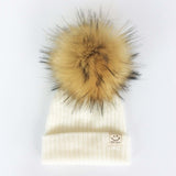 Pompom Knitted Hat