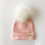 Pompom Knitted Hat