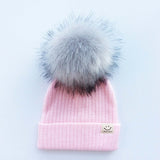 Pompom Knitted Hat