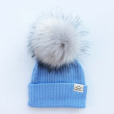 Pompom Knitted Hat