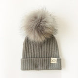 Pompom Knitted Hat