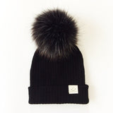 Pompom Knitted Hat