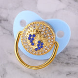 Blingy Pink Crown Pacifier