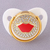 Blingy Pink Crown Pacifier