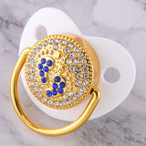 Blingy Pink Crown Pacifier