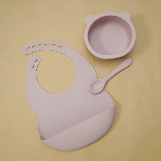 Baby Silicone Feeding Bib