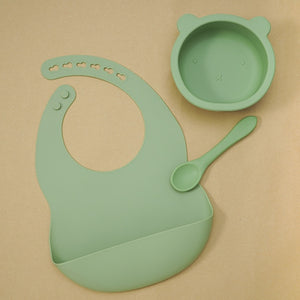 Baby Silicone Feeding Bib