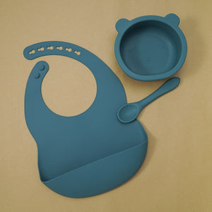 Baby Silicone Feeding Bib