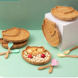 Baby's Wooden Dishes