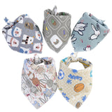 Baby Drool Bibs Set