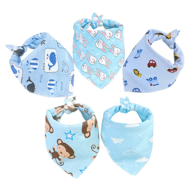 Baby Drool Bibs Set