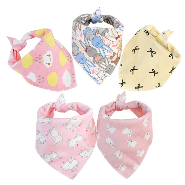 Baby Drool Bibs Set