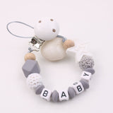 Personalized Beads Baby Binky