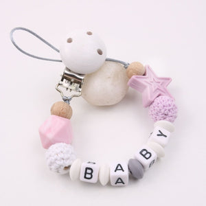 Personalized Beads Baby Binky