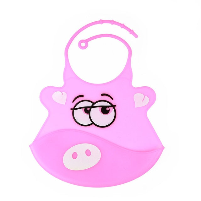 1 Piece Silicone Baby Bib