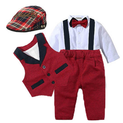 Toddlers' Tie Romper Outfit