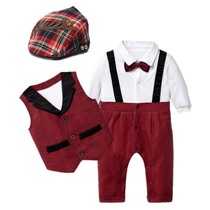 Toddlers' Tie Romper Outfit