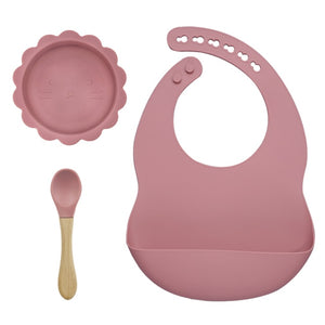 Baby Silicone Feeding Bib