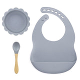 Baby Silicone Feeding Bib