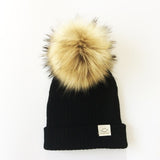 Pompom Knitted Hat