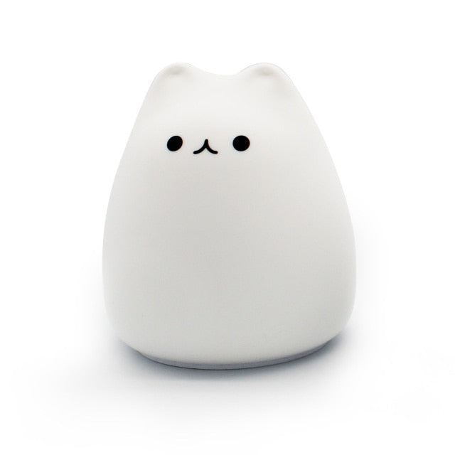 Cartoon Cat LED Night Light